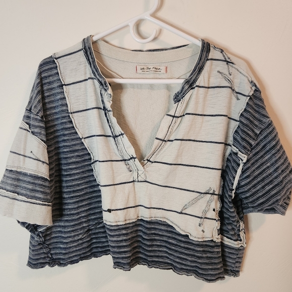 Free People Oversized Crop - Picture 1 of 5